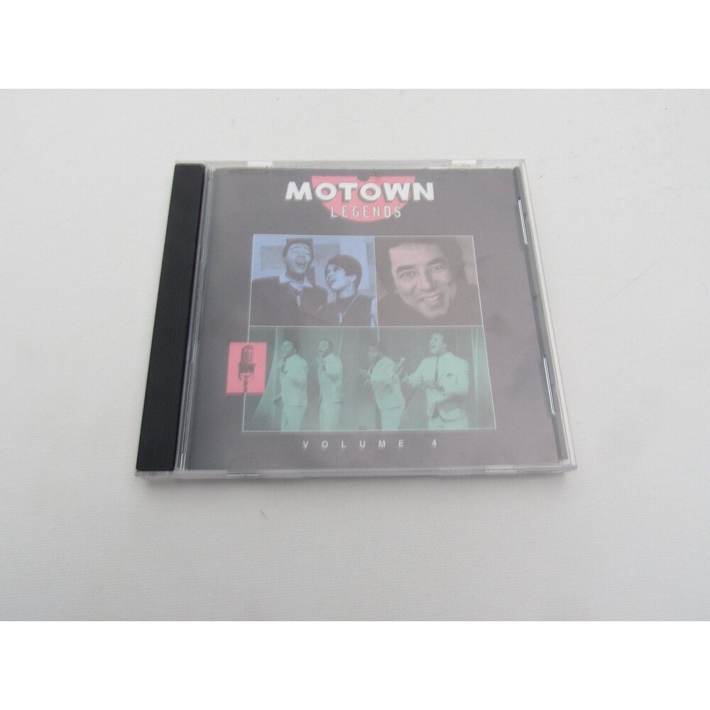 Motown Legends Vol. 4 CD 1993 Soul R&B Compilation Mary‎ Wells Marvin Gaye